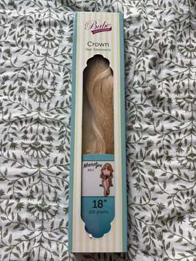 Babe Crown Marilyn Blonde Hair Extensions 18"